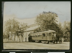 Northern Electric Railway Company car in Chico, ca.1910