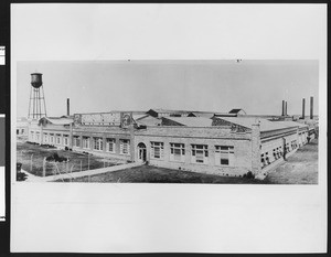 Exterior of the Samson Rubber Company, in Compton, November 1928