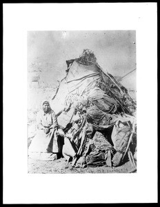 Old Talon (Old Talor?), a Paiute Indian witch, age 135 years, ca.1900