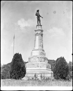 The Marshall Monument at the site of Sutter's Mill, Coloma, California