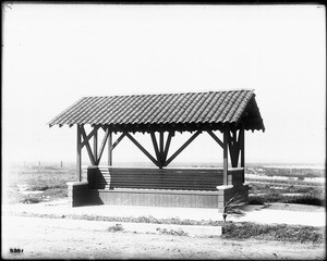 The Pacific Electric Company Fifth Street station in Bay City, ca.1920