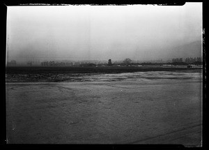 Field in the San Fernando Valley, showing the town in the background