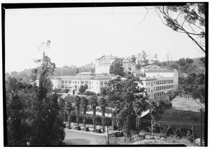 Exterior of Lincoln High School, on North Broadway in Lincoln Heights, September 17, 1929