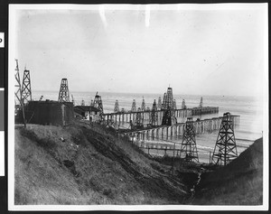 Summerland Oil Wells in Santa Barbara County, 1902