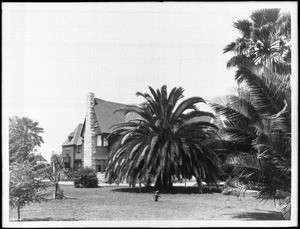 Homer Laughlin residence, Palm Avenue, Los Angeles, 1885-1920 (1905?)