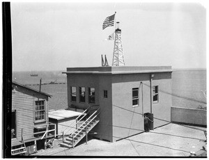 Exterior view of the Marine Exchange building in San Pedro