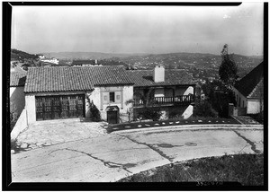 Exterior view of a Spanish-style house on North Catalina Street in Hollywood, March 11, 1930