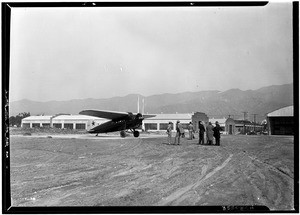 Lockheed Corporation plant in Burbank, January 27, 1929