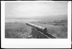 Old cannon at the Presidio in Monterey, 1887