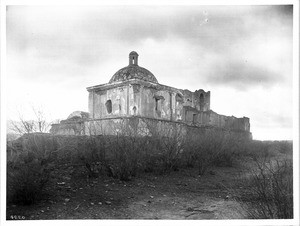 General view from the rear of the ruin of Mission Tumacacori, near Tucson, Arizona, ca.1908