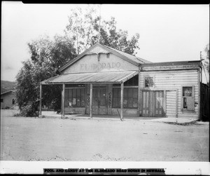 El Dorado roadhouse in Newhall, Los Angeles, 1903