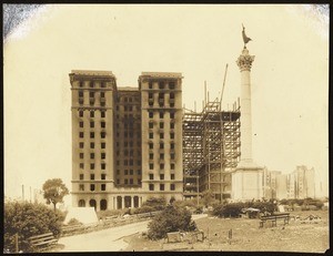 San Francisco earthquake damage, showing the San Francisco Hotel and Annex, 1906