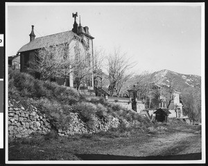 View of "D" Street in Virginia City, Nevada, ca.1930