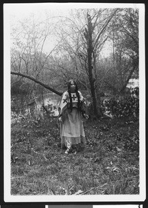 Indian princess in native dress, ca.1900