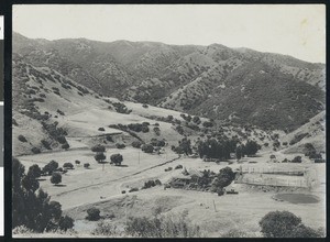 View of Santa Catalina Island's nine-hole golf course