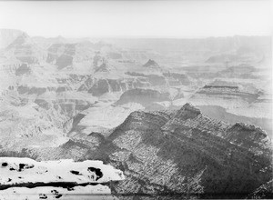 The Grand Canyon, looking east from Grand View Point towards the Colorado River, 1900-1940