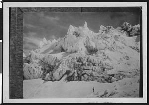 August summit of Mount Hood in Oregon at a height of 11225 feet