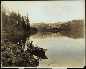 A view of Hayden Lake, Idaho