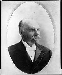 Portrait of Professor Thaddeus S.C. Lowe of Mount Lowe, Pasadena