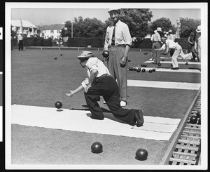 Lawn bowling, ca.1930