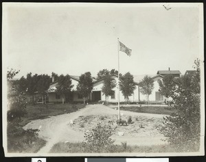 Exterior view of the United States Reclamation Service headquarters in Yuma, Arizona