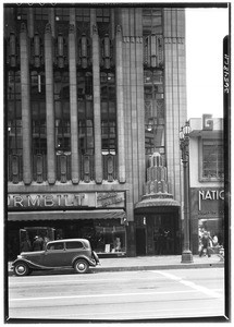 External view of a storefront