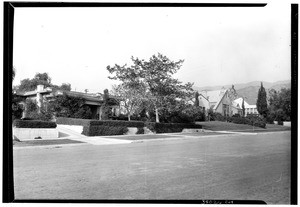 View of houses on an unidentified residential street