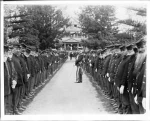 Memorial Day Review at the Santa Monica Soldiers' Home, ca.1905