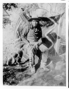 Havasupai Indian man, Manakacha, "Kohot" or chief, ca.1899