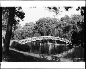 Hollenbeck Park Bridge in Los Angeles