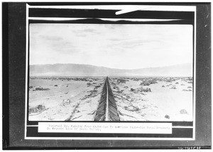 Track of monorail railway at Magnesium, ca.1922-1930