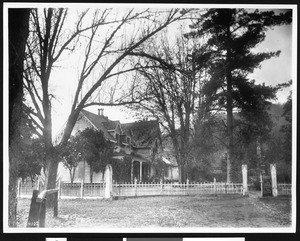 General Vallejo's home, Sonoma, California, 1903