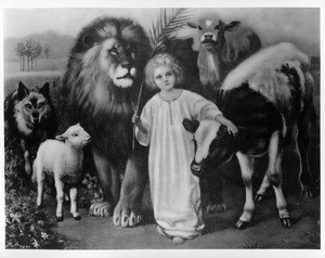 Religious lithograph, 
