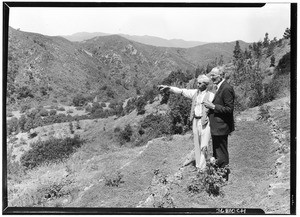 Herbert C. Oakley and Frederick W. Taylor at Oakley's home, Oakmont, May 13, 1927