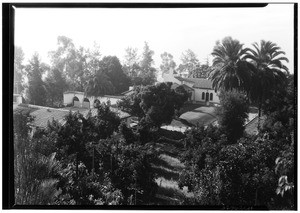 View of miscellaneous ranch homes in San Gabriel Valley, November 1937