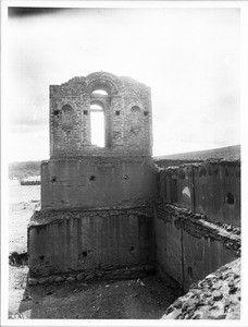 View from the rear of the tower at the ruin of Mission Tumacacori, near Tucson, Arizona, ca.1908