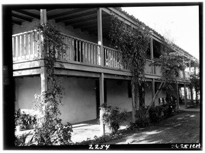 Exterior view of the Los Cerritos veranda, Long Beach