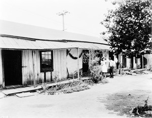 Patio of the Avila adobe, Los Angeles