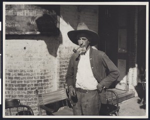 Portrait of Hubert Brady, Columbia, California, ca.1930 (1894?)