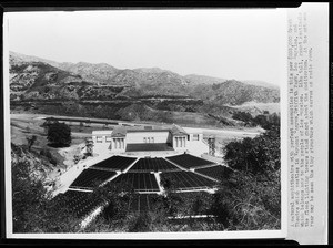 View of the Greek Theater in Griffith Park