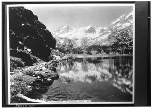 High Sierras' Long Lake in August