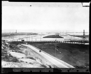 View of the inner harbor in Newport Bay, ca.1925