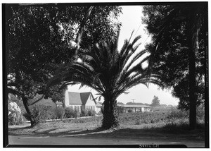 Exterior view of Longfellow's home at 516 Walnut Avenue, Arcadia, October 30, 1930