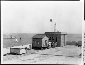 Rooftop view of the Marine Exchange, July 1928