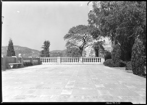 Terrace on the campus of the University of California at Los Angeles, February 1938