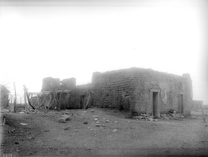 Ruins of the fort at the Presidio at Tubac, Arizona