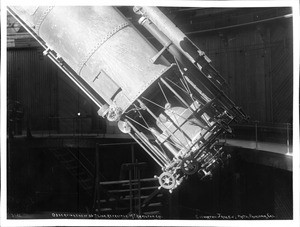 Interior view of Lick Observatory on Mount Hamilton, California, ca.1904-1909