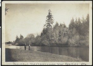 The beautiful Necanicum River near Seaside, Oregon