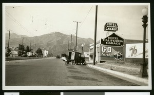 Northward view of Brand Boulevard, Glendale, October 1, 1936