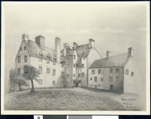 Blair Castle, Ayrshire, Scotland, ca.1900-1910